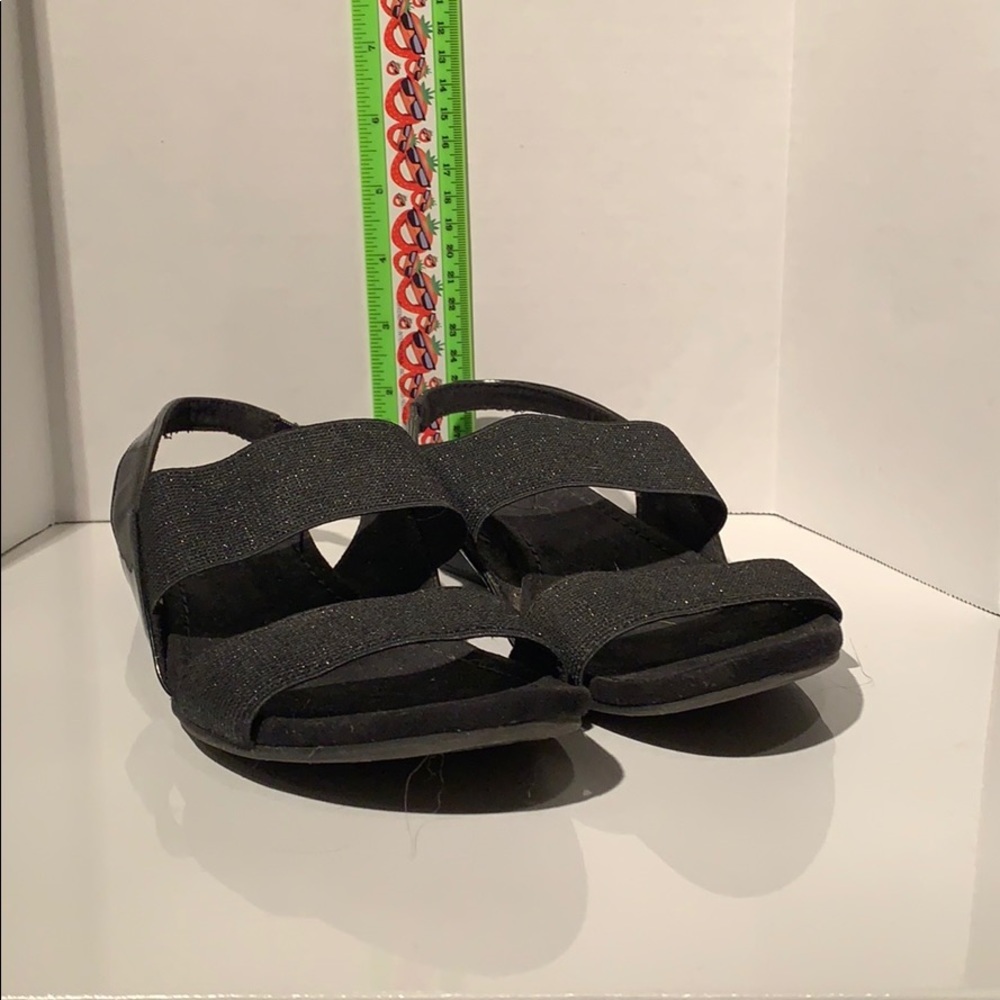 St. John’s Bay black glittery sandals